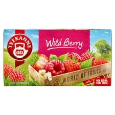 Teekanne World of Fruits Wild Berry ovocno-bylinný čaj aromatizovaný 20 x 2g (40g)