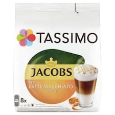 TASSIMO LATTE MACCHIATO CARAMEL kapsle 8 ks