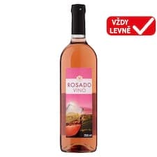Růžové víno polosladké 750ml