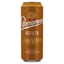 Staropramen Smíchovský výběr Nefiltr plech