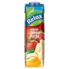 Relax Jablko banán jahoda 1l