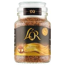 L'OR Classique rozpustná káva mrazem sušená 100g