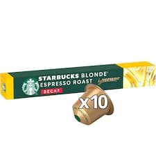 STARBUCKS by NESPRESSO Blonde Espresso Roast Decaf, kávové kapsle - 10 kapslí v balení