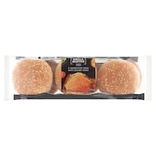 Grill Master Hamburgerové bulky se sezamovými semeny 6 x 53g (318g)
