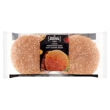 Grill Master Hamburgerové bulky se sezamovými semeny 4 x 82g (328g)
