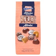 Manner Směs jemných perníků s čokoládovou nebo cukrovou polevou zdobené 500g