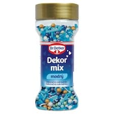 Dr. Oetker Dekor mix modrý 52g