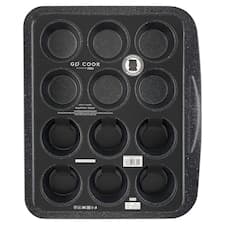 Go Cook Forma na 12 muffinů 37,5 x 31,5 cm