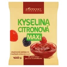 Kávoviny Pardubice Kyselina citronová maxi 100g