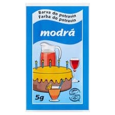 Barva do potravin modrá 5g