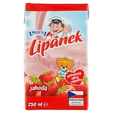 Madeta Lipánek Jahoda 250ml