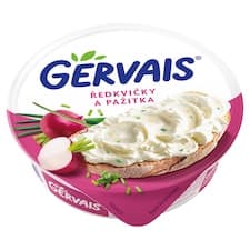 Gervais Čerstvý tvarohový sýr s ředkvičkami a pažitkou 80g