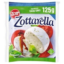Zott Zottarella Mozzarella s bazalkou 125g