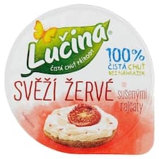 Lučina Svěží žervé se sušenými rajčaty 80g