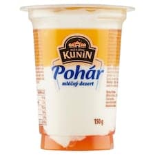 Mlékárna Kunín Pohár mléčný dezert meruňka 150g