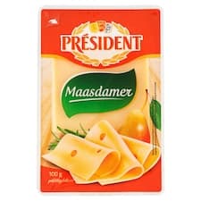 Président Maasdamer plátky 100g