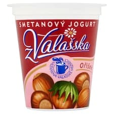 Mlékárna Valašské Meziříčí Smetanový jogurt z Valašska oříšek 150g