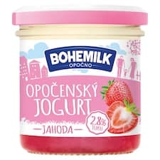 Bohemilk Opočenský jogurt jahoda 150g