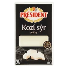Président Kozí sýr plátky 100g