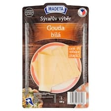 Madeta Sýrařův výběr gouda bílá 100g