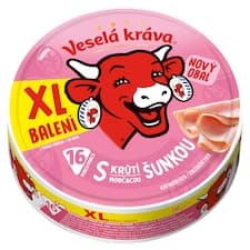 Veselá Kráva Se šunkou XL 240g