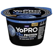 YOPRO Odtučněný jogurt - Borůvka 160g