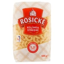 Rosické Těstoviny kolínka střední 500g