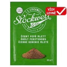 Stockwell & Co. Černý pepř mletý 20g