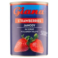 Giana Jahody ve sladkém nálevu 400g