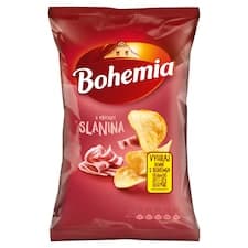 Bohemia Chips s příchutí slanina 130g