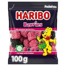 Haribo Berries želé s ovocnou příchutí 100g