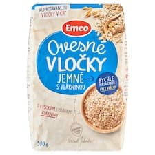 Emco Ovesné vločky jemné s vlákninou 500g