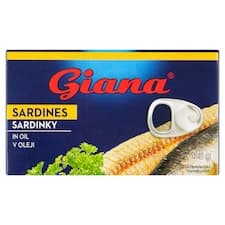 Giana Sardinky v rostlinném oleji 125g