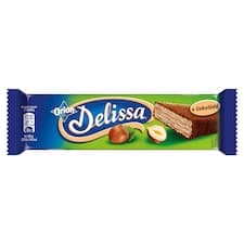 ORION Delissa oplatka s lískooříškovou náplní máčená v mléčné čokoládě 30g