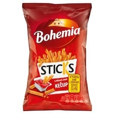 Bohemia Sticks s příchutí jemný kečup 120g