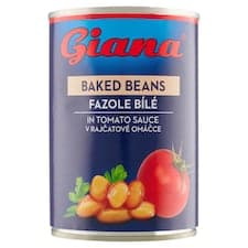 Giana Fazole bílé v rajčatové omáčce 420g
