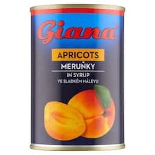 Giana Meruňky ve sladkém nálevu 410g