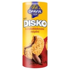 Opavia sušenky Disko čokoládová náplň 169g