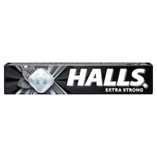 Halls bonbóny EXTRA STRONG mentol a eukalyptus 33,5g