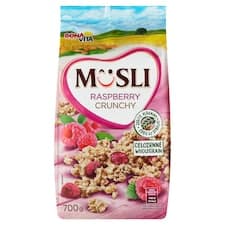 Bona Vita Zapékané křupavé müsli s malinami a příchutí vanilky 700g