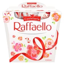 Ferrero Raffaello Oplatka s náplní a celou mandlí zdobená strouhaným kokosem 150g