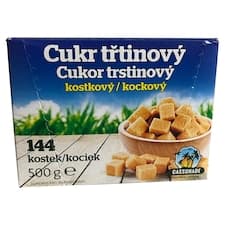 Cassonade Třtinový cukr kostkový 144 ks 500g