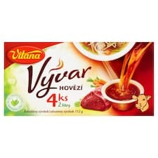 Vitana Vývar hovězí 4 ks 112g
