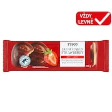 Jemné pečivo s jahodovým želé polomáčené v hořké čokoládě 150g