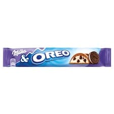Milka tyčinka Oreo s kousky sušenek v mléčné čokoládě 37g