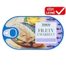 Filety z makrely ve slunečnicovém oleji 170g