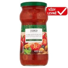 Rajčatová omáčka s olivami a oreganem 420g
