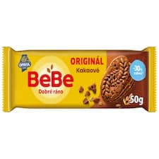 Opavia sušenky kakaové BeBe Dobré Ráno -30% cukru 50g