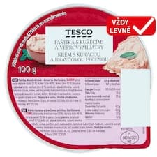 Paštika s kuřecími a vepřovými játry 100g