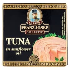 Franz Josef Kaiser Exclusive Tuňák ve slunečnicovém oleji 80g